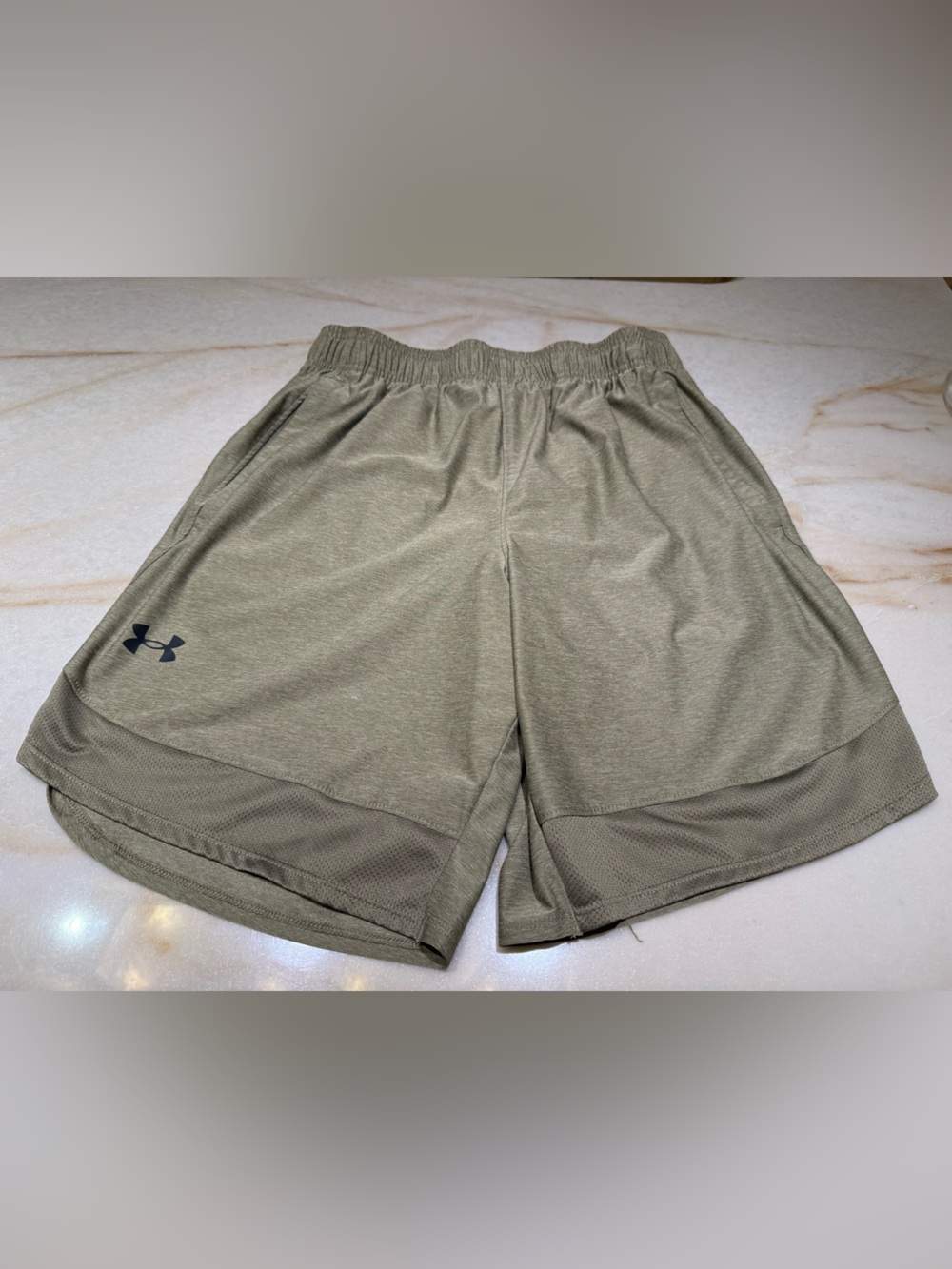 Under Armour Men's Olive Athletic Training Shorts